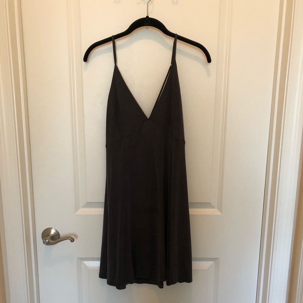 Dark great mini dress